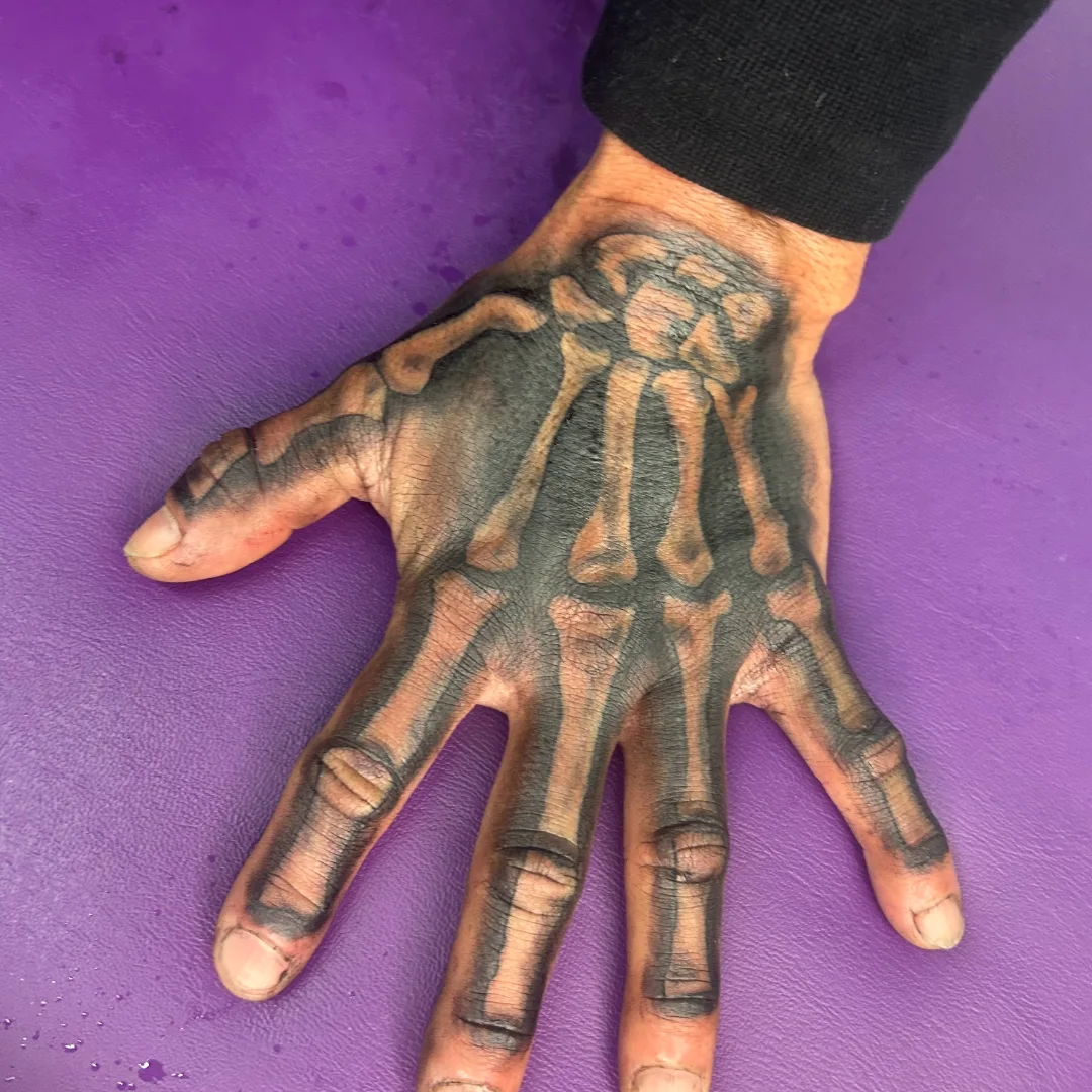 Tattoo by @speedy_tattz — black_and_grey