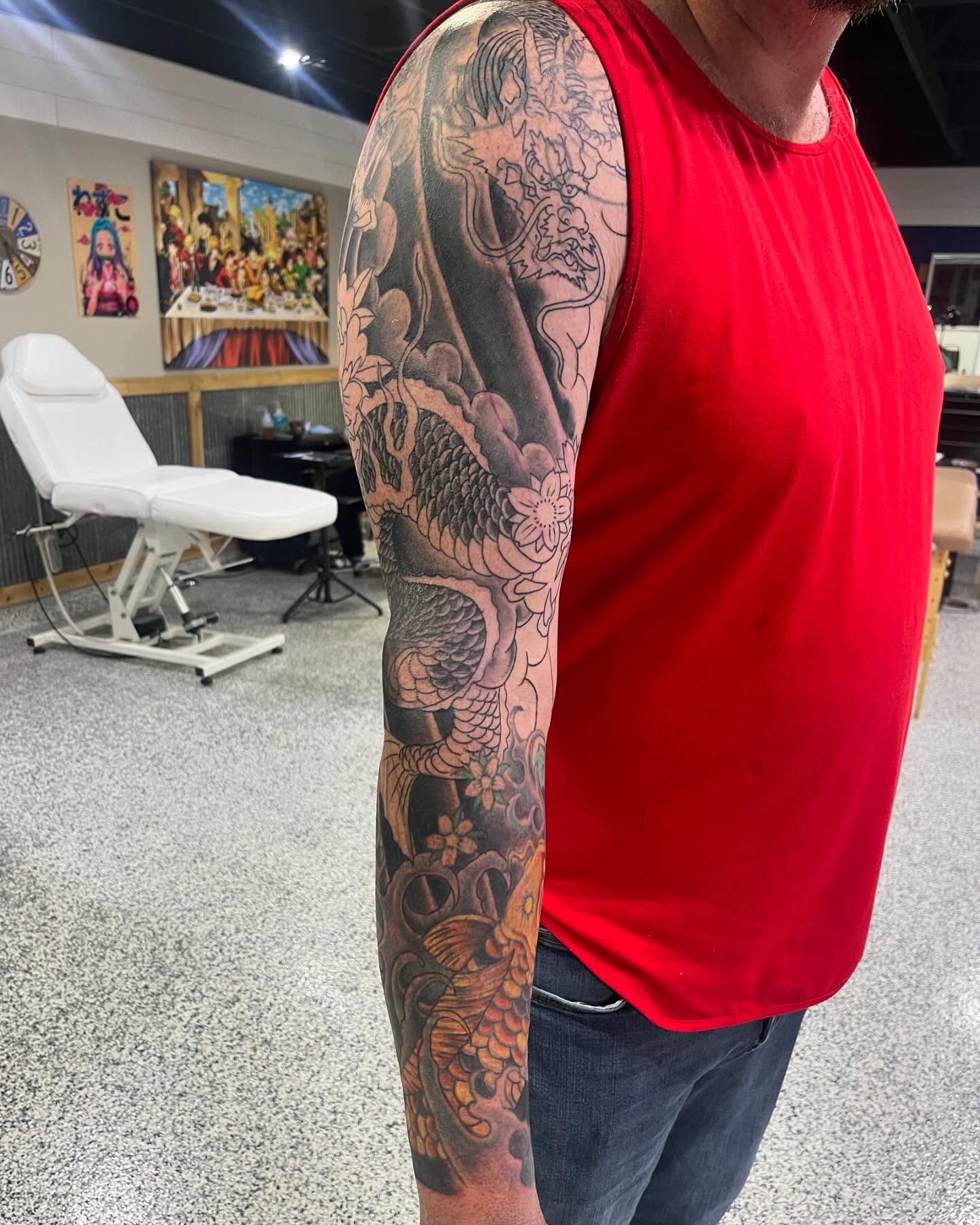 Tattoo by @dragonflytattoostudio — japanese_irezumi