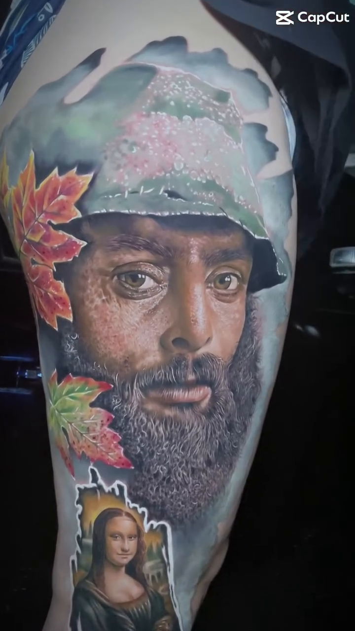 Tattoo by @ricksnayupac — realism, trash_polka