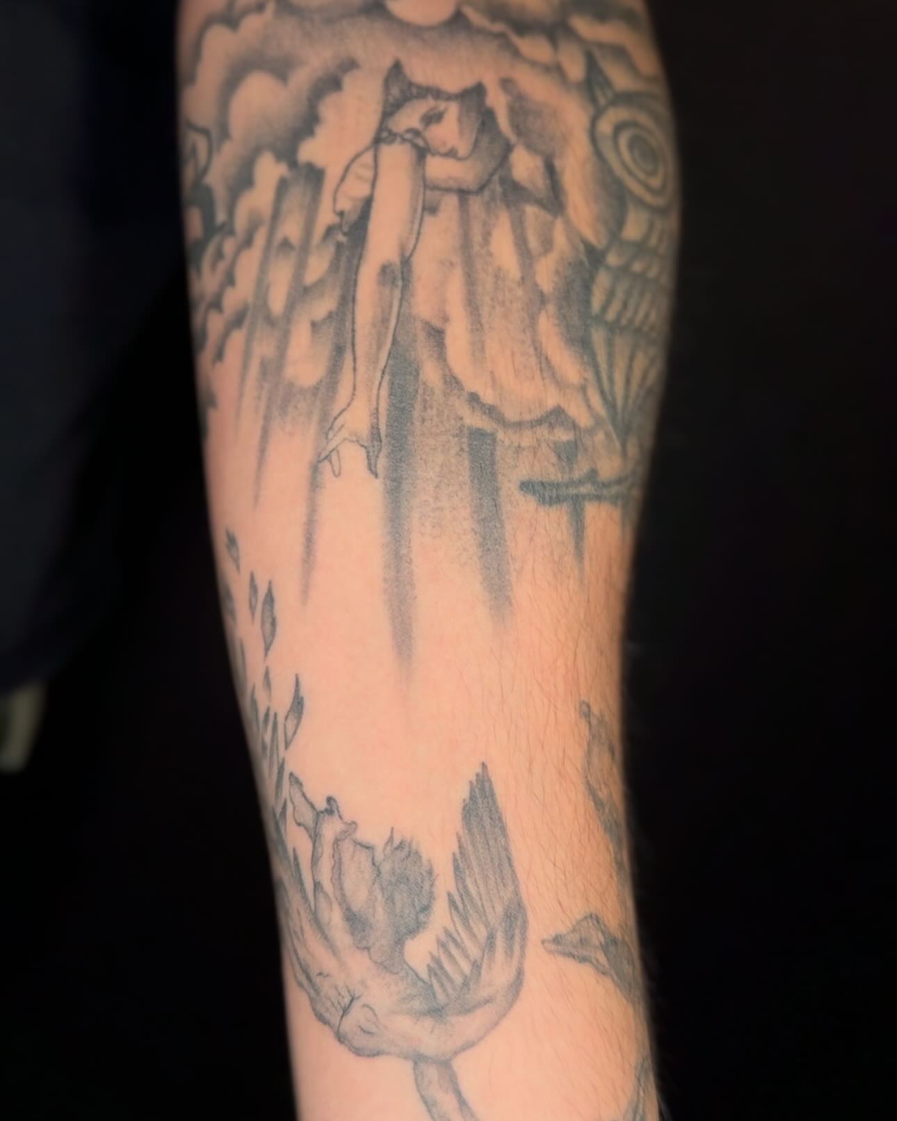 Tattoo by @tuannguyen_tattoo — black_and_grey