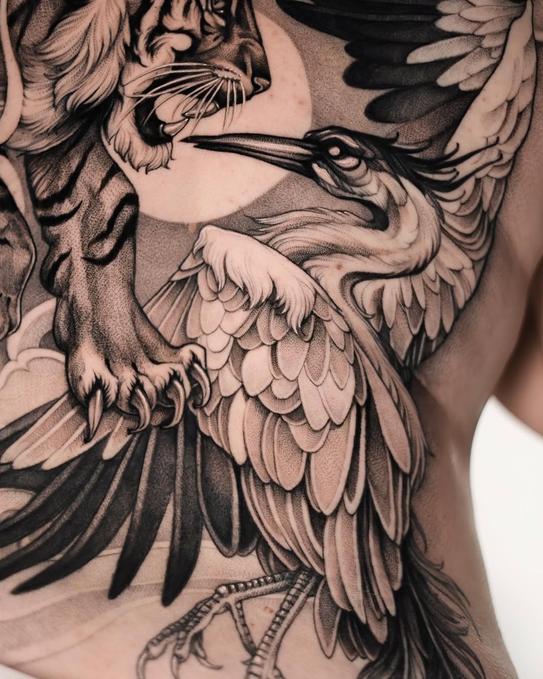Tattoo by @abcd_tattoo — japanese_irezumi, black_and_grey