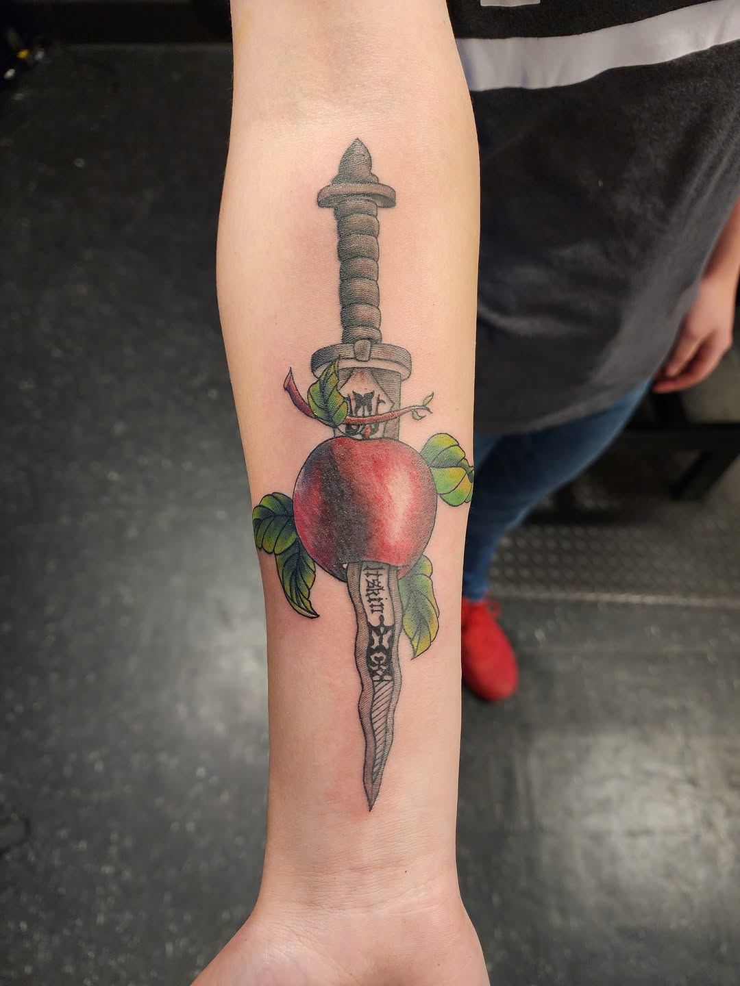 Tattoo by @boeshane — black_and_grey, realism