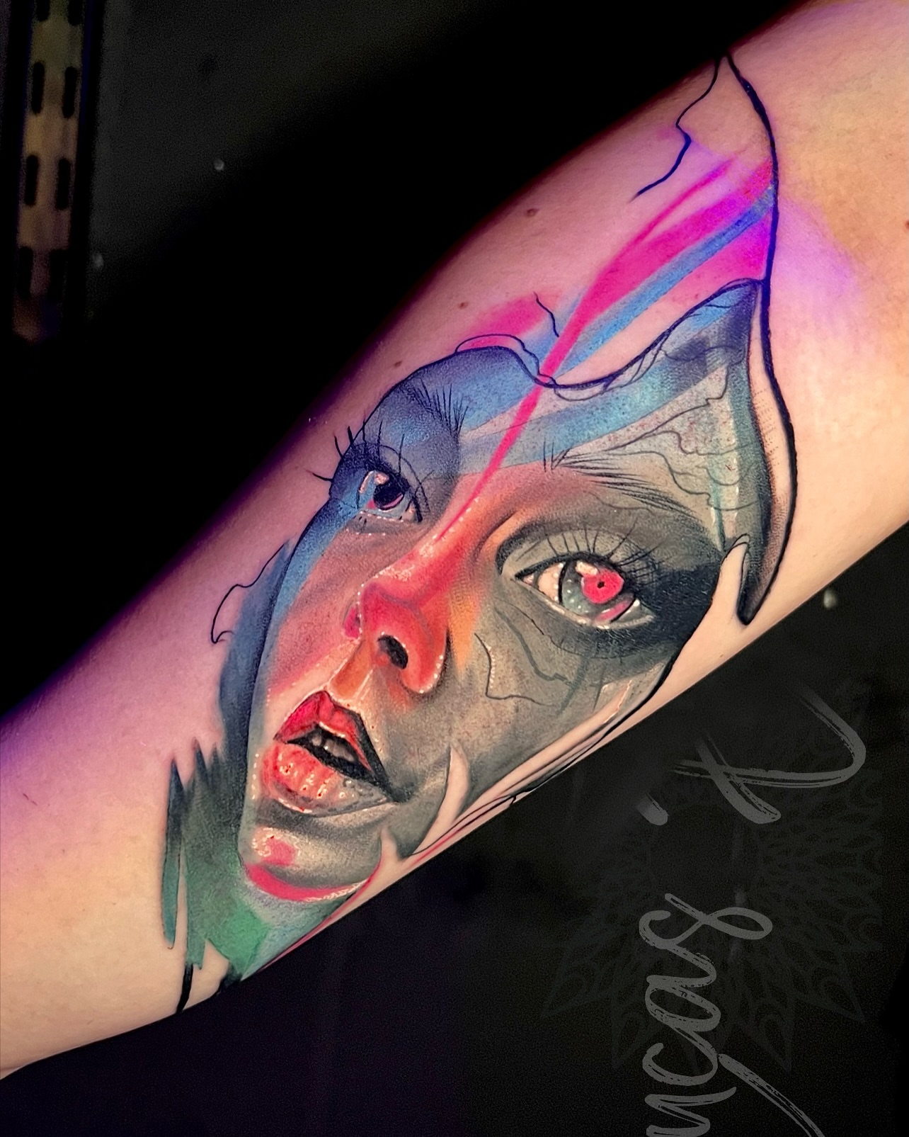 Tattoo by @lucas_espeche_tattoo β realism, surrealism