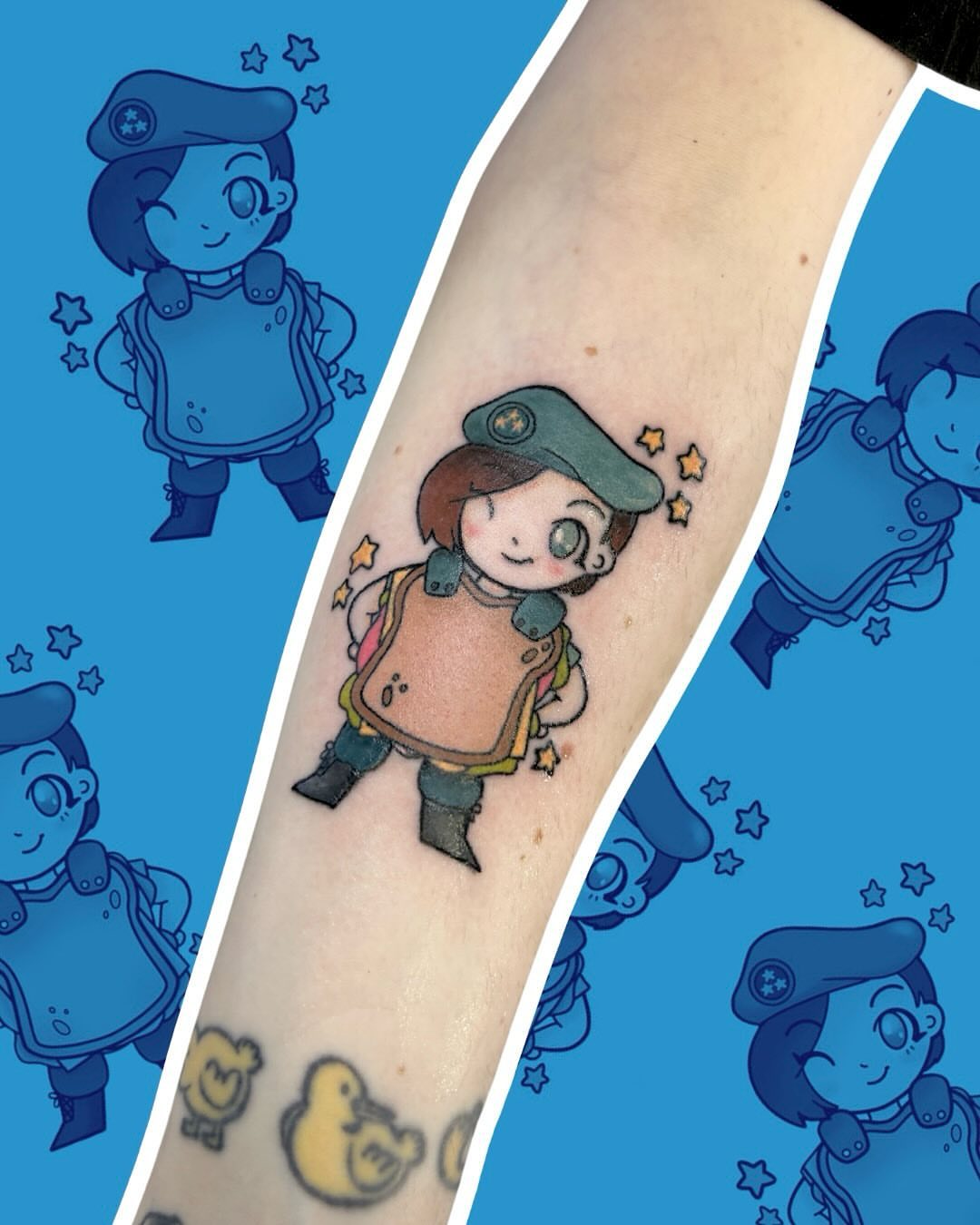 Tattoo by @rilakkaya — dotwork
