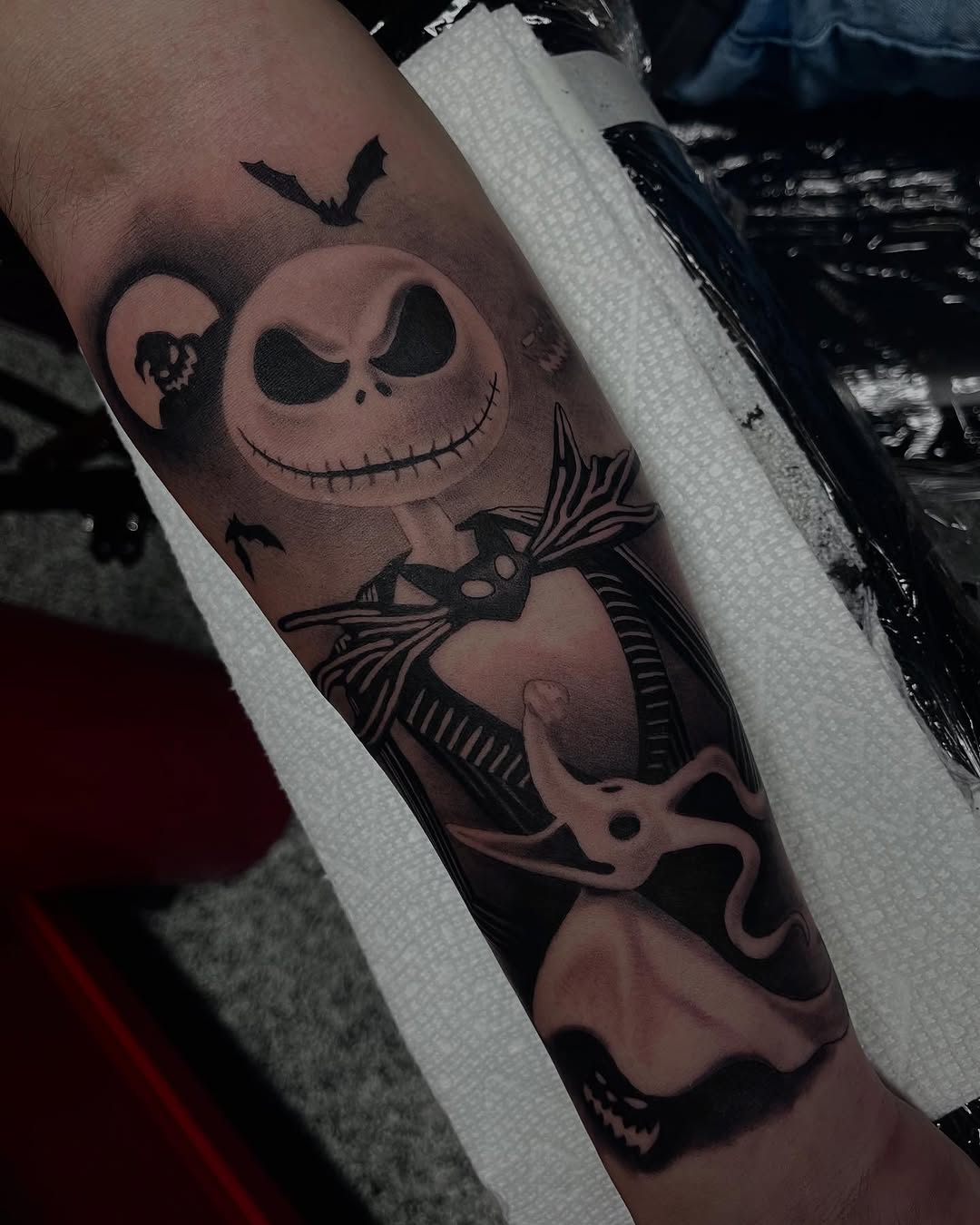 Tattoo by @thinkinkjr — realism, black_and_grey