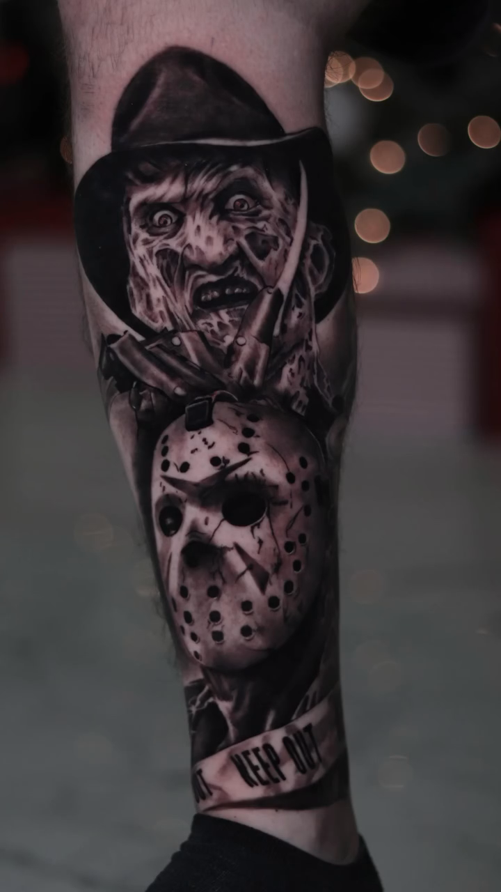Tattoo by @tattoosbyxavier — realism, dark_realism