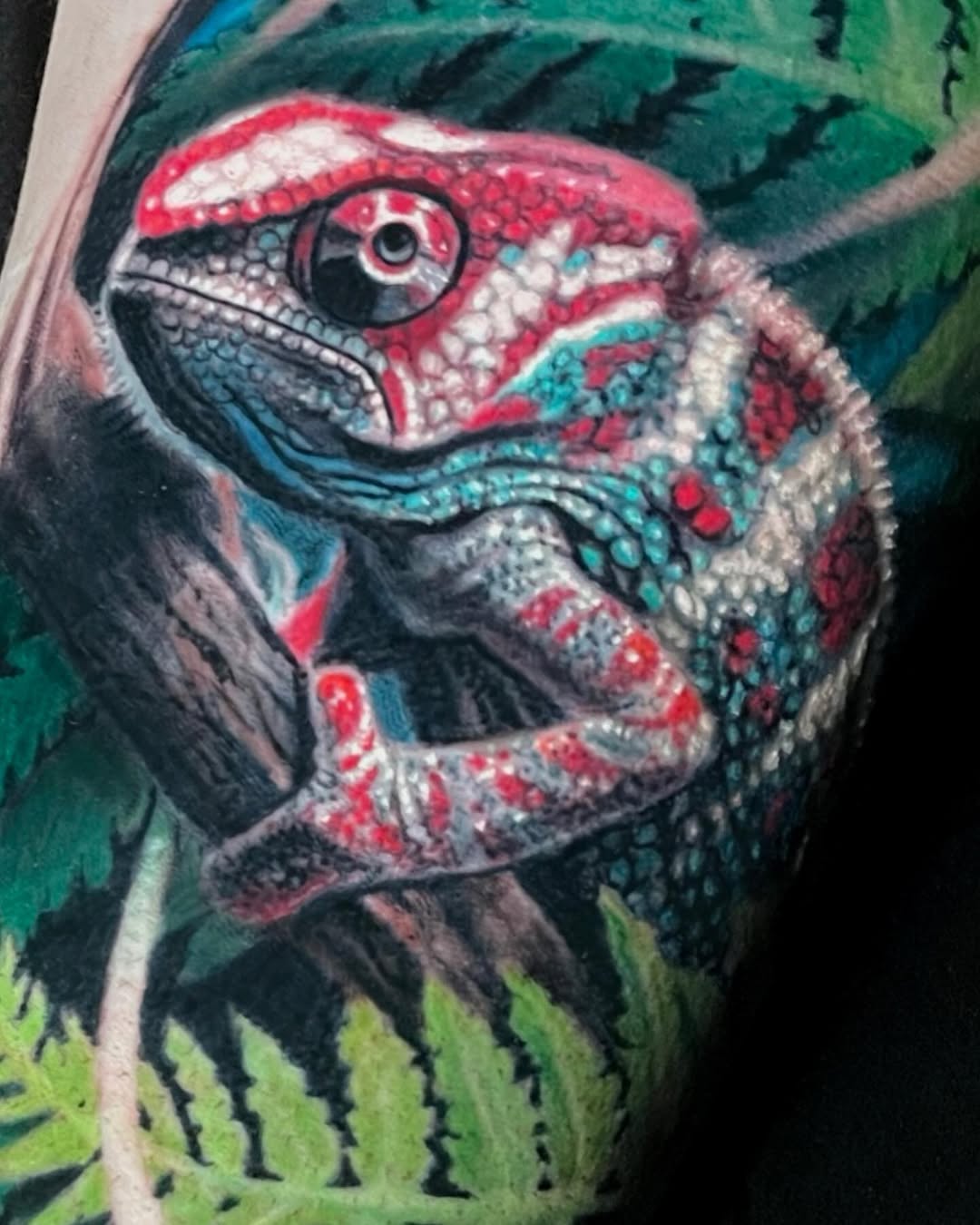 Tattoo work at Three Rivers Tattoo Convention 2026