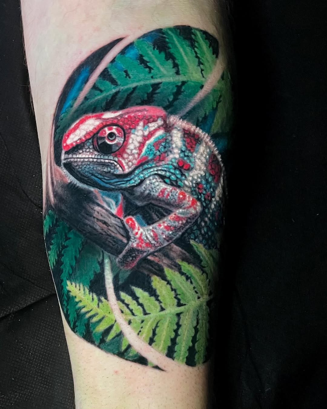 Tattoo work at Three Rivers Tattoo Convention 2026
