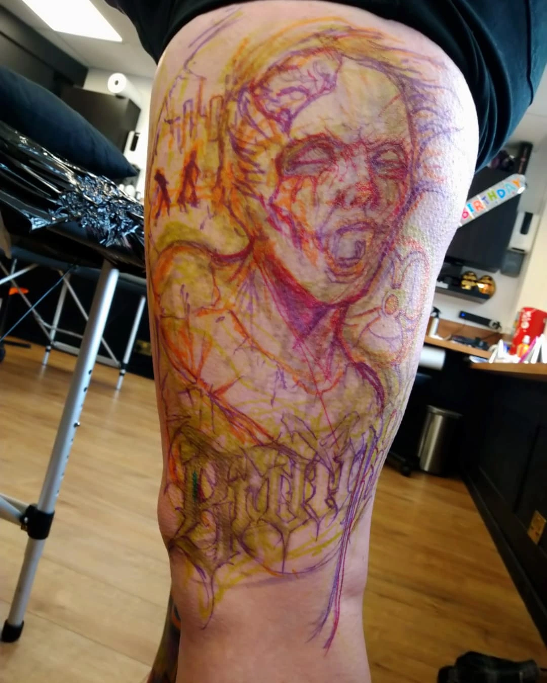 Tattoo by @crawlspace_tattoo — realism, dark_realism