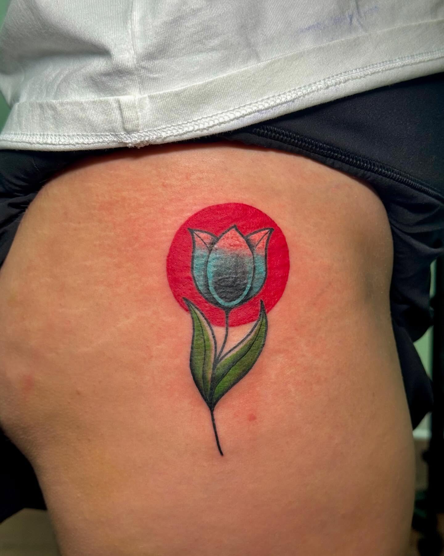 Tattoo by @taylor_bracey — dotwork
