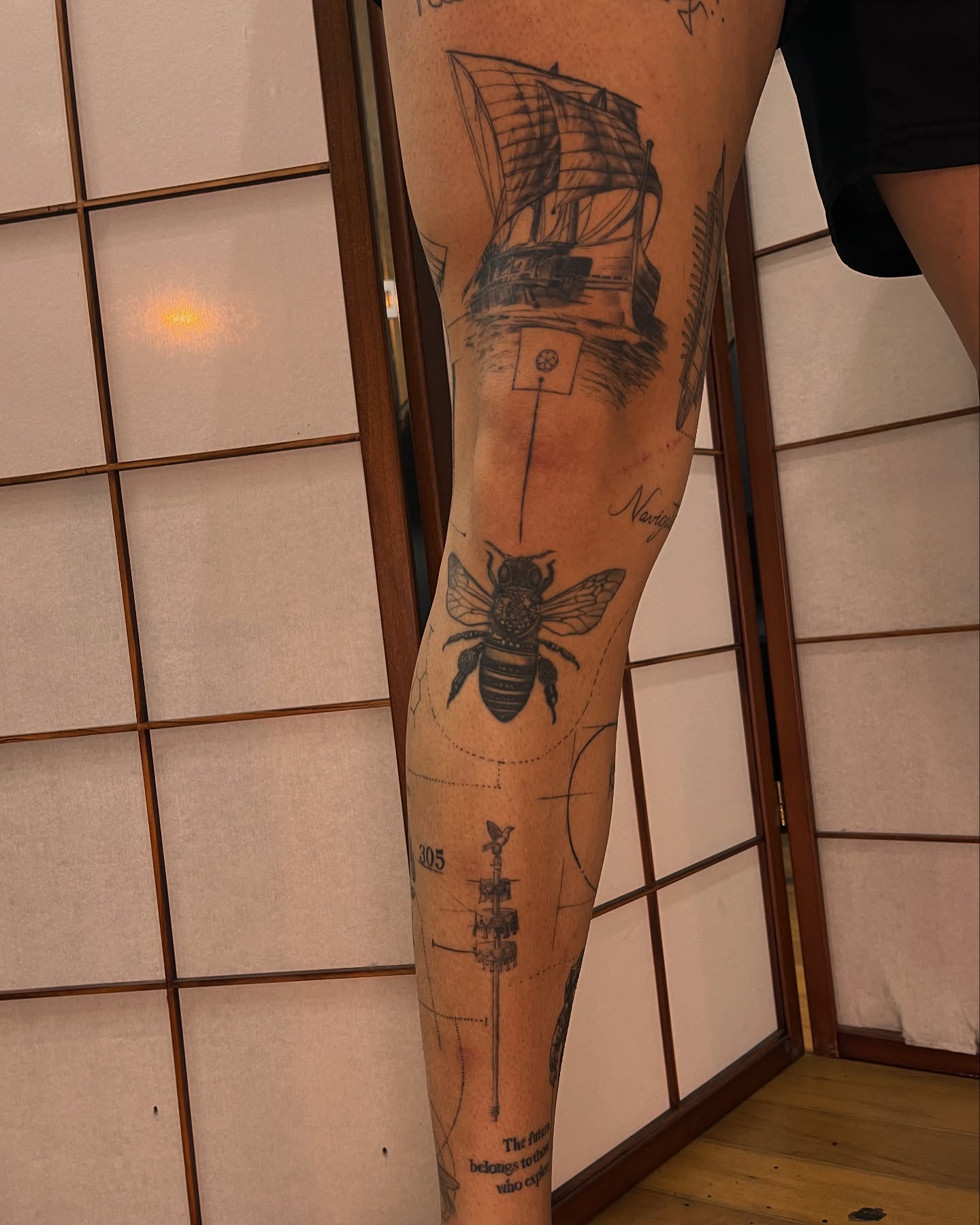 Tattoo by @eudipaula — black_and_grey, realism