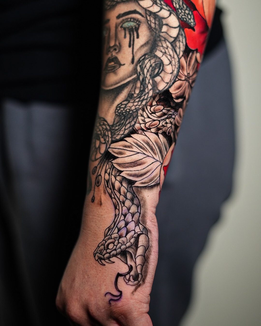 Tattoo by @redtaina.ink β american_traditional, realism