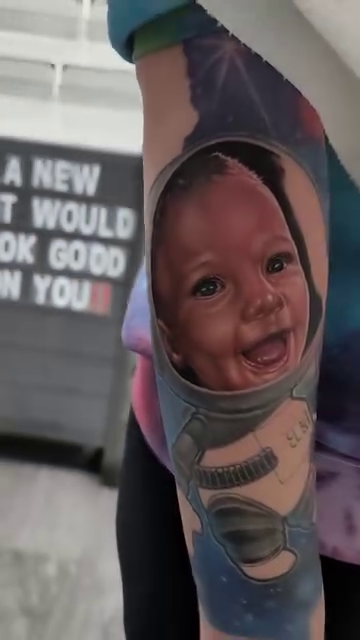 Tattoo work at Fort Wayne Tattoo Convention 2026