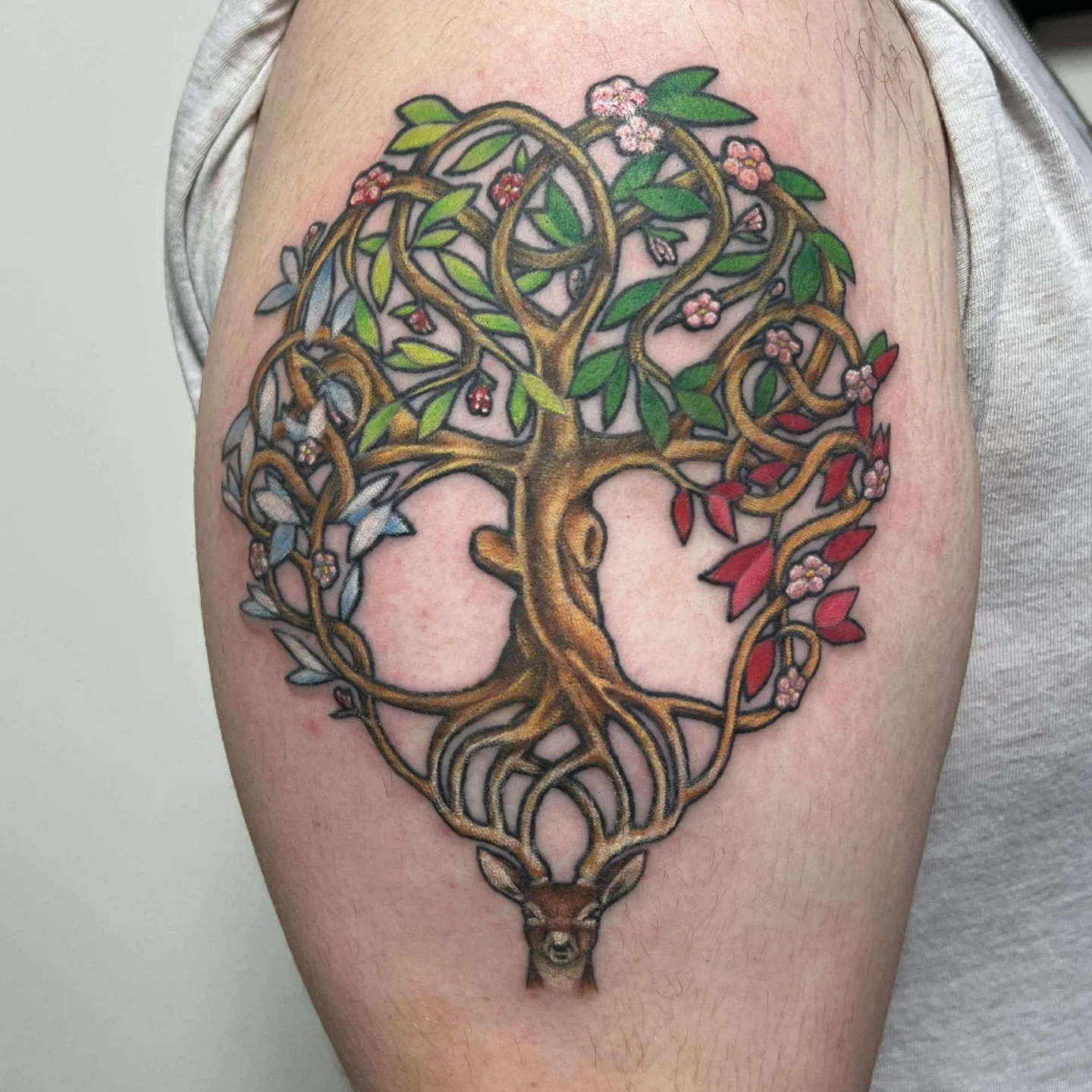 Tattoo by @nason_dilts_tattoo — new_school, ornamental