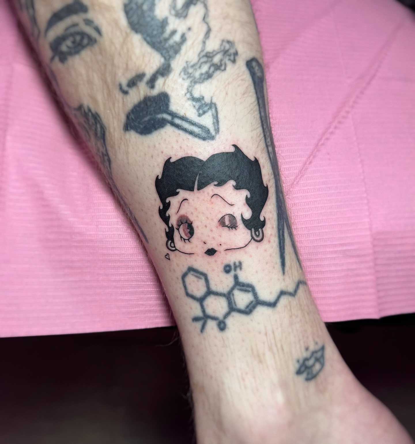 Tattoo by @sagejanetattoo — dotwork