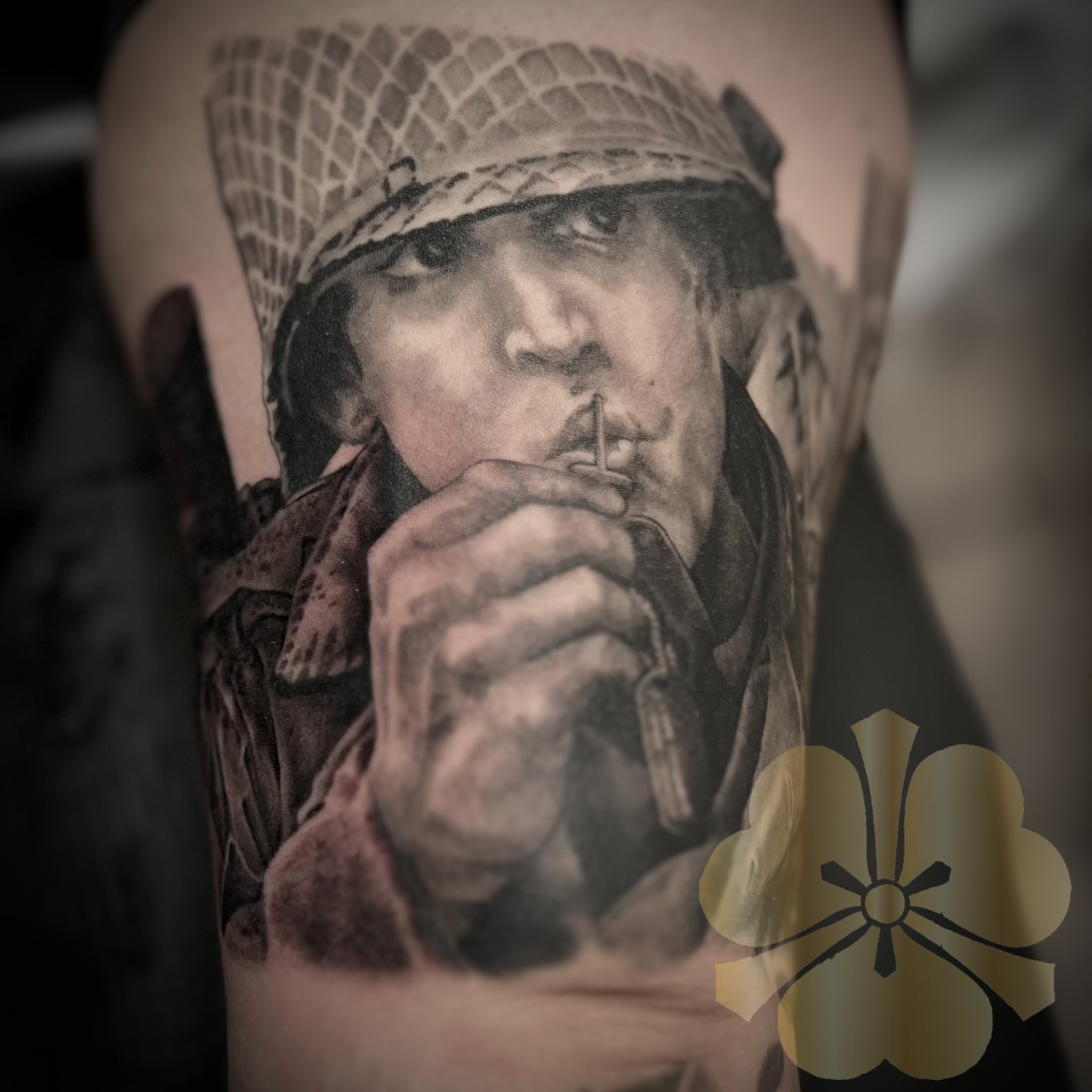 Tattoo by @diegomartin_hvtc — realism, black_and_grey