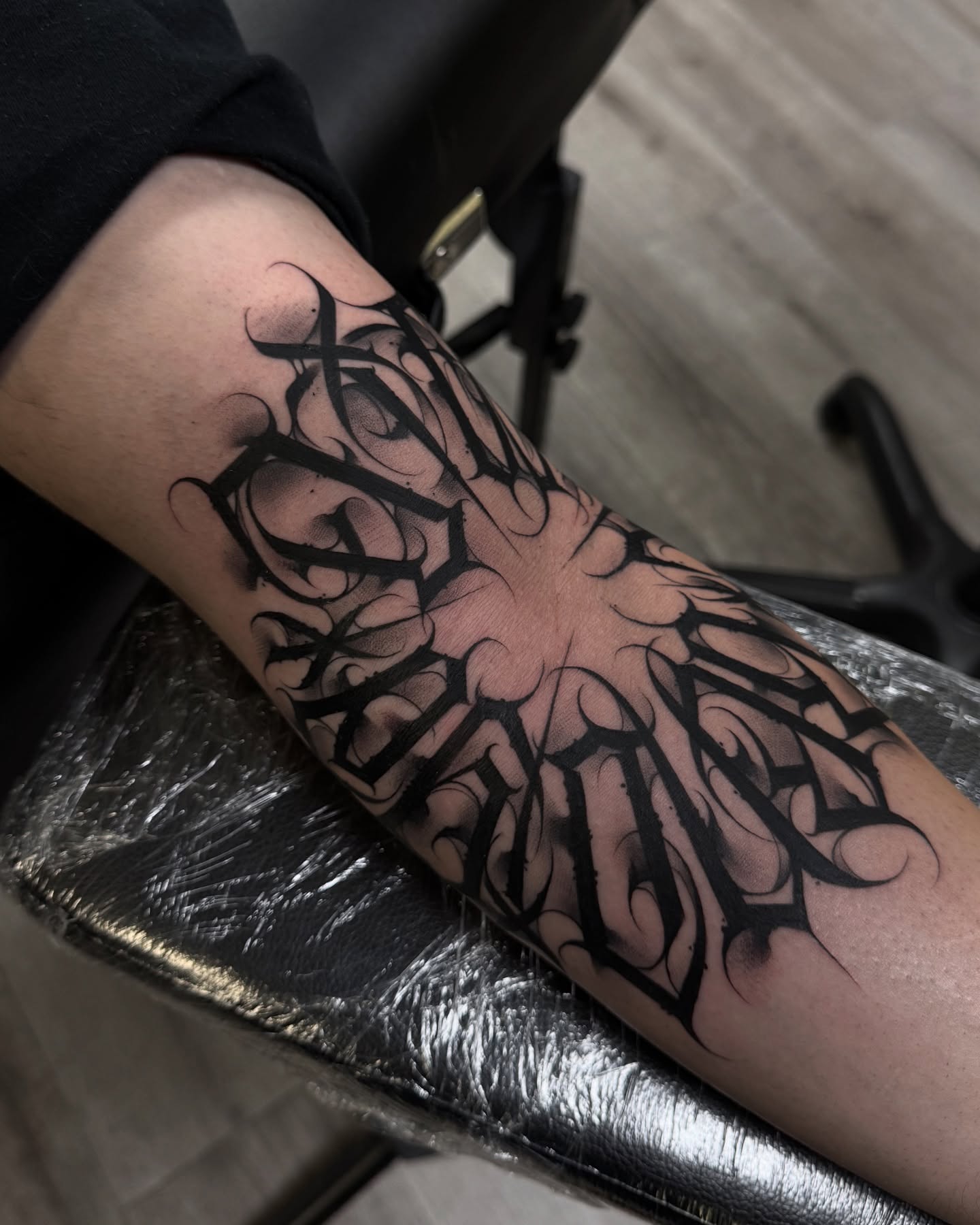 Tattoo by @tattoo_beez — black_and_grey