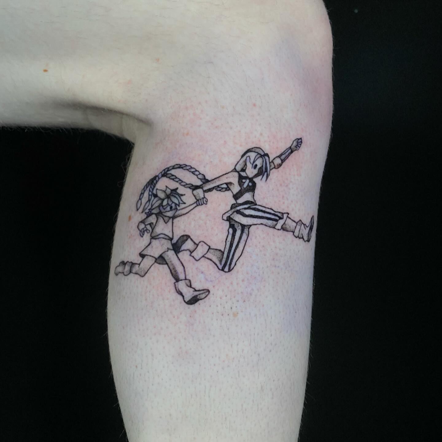 Tattoo by @artistofflesh — anime