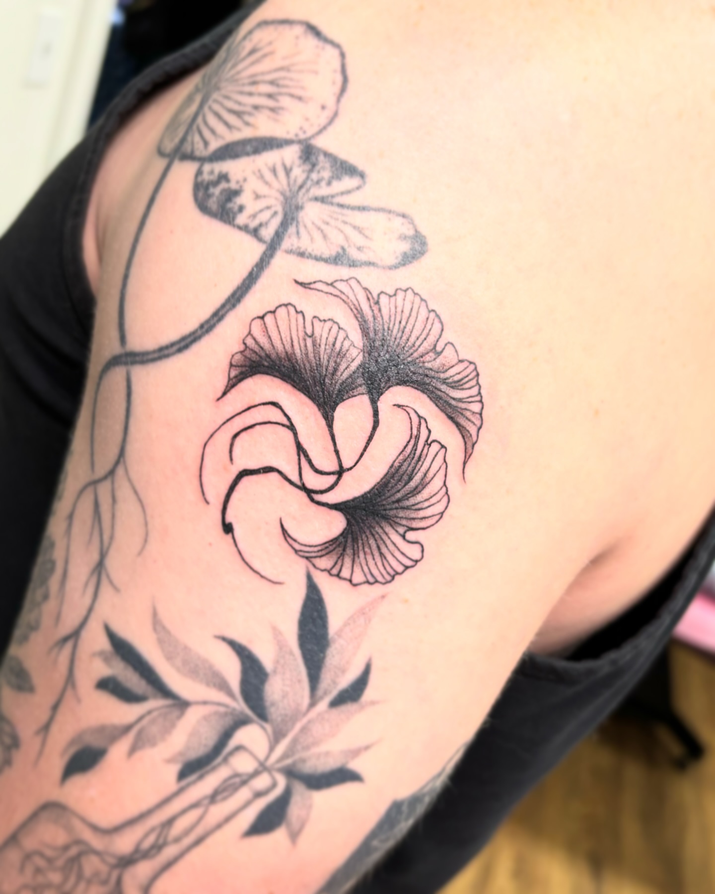 Tattoo by @adammillertattoos — black_and_grey