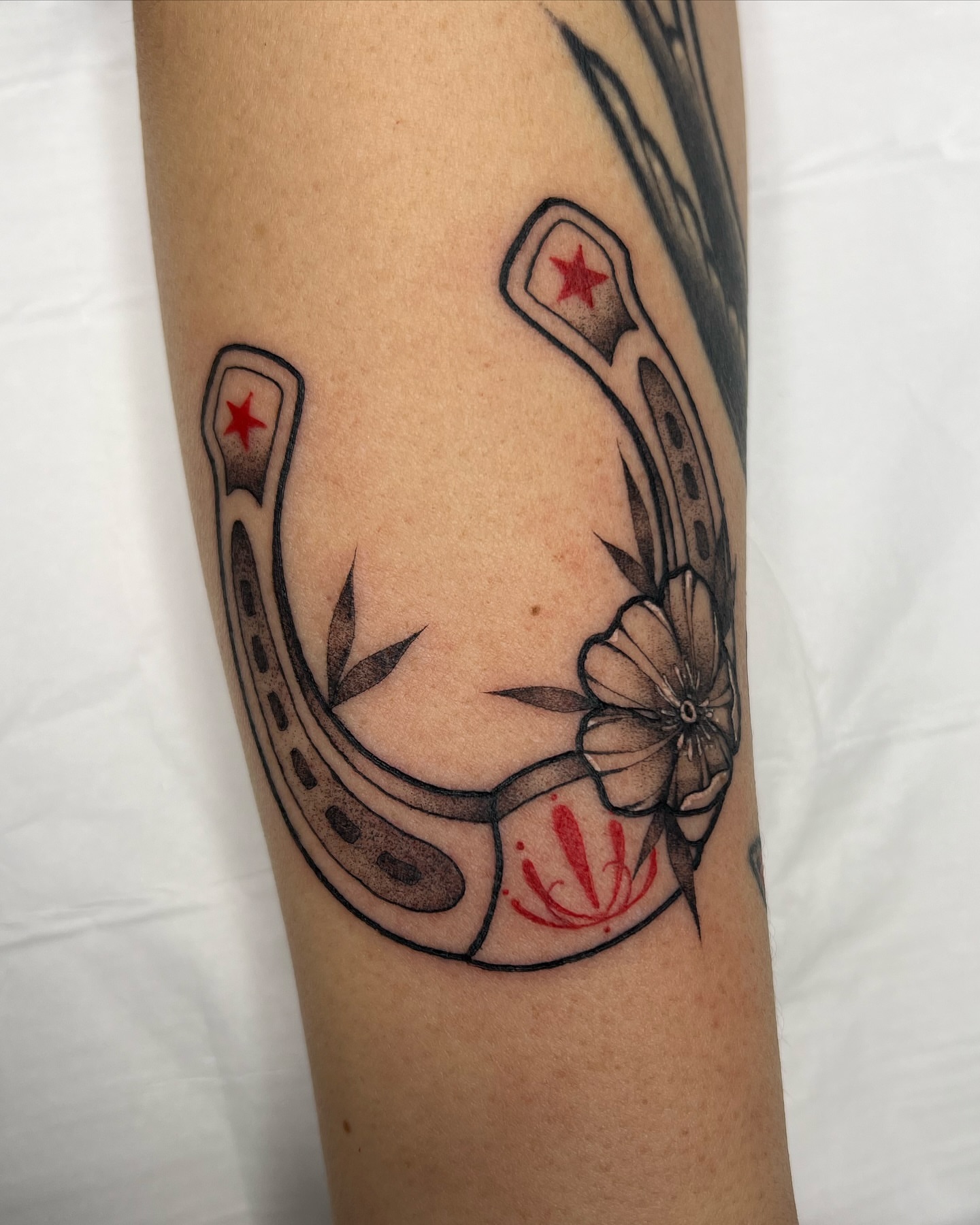 Tattoo by @courtneylloydtattoos — black_and_grey