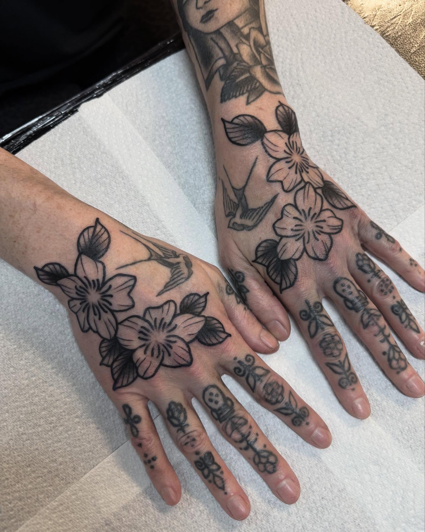 Tattoo by @staygoodtom — black_and_grey