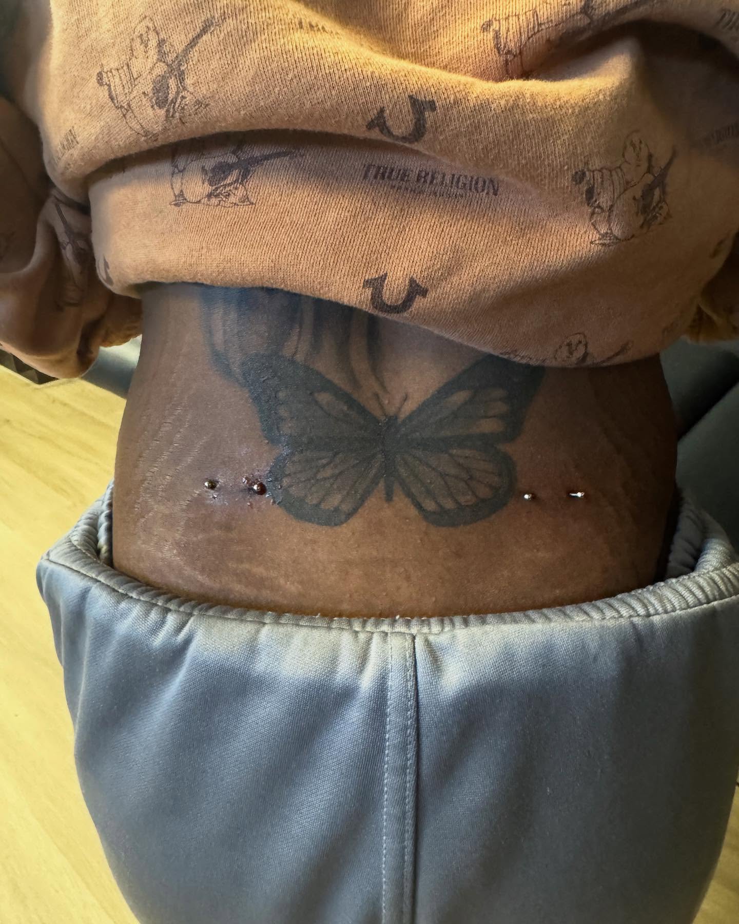 Tattoo by @tattman9000 — black_and_grey