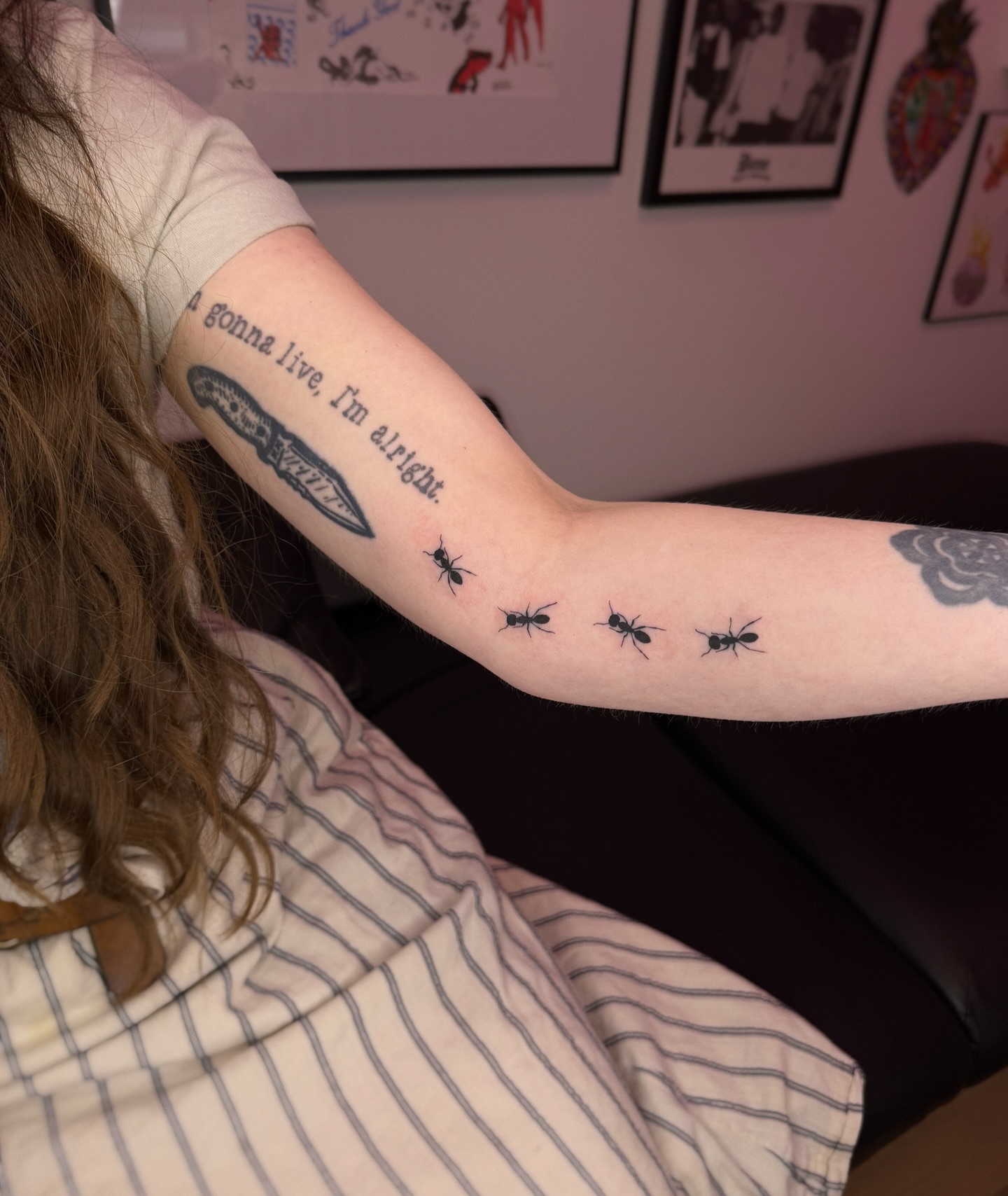 Tattoo by @sagejanetattoo — minimalist