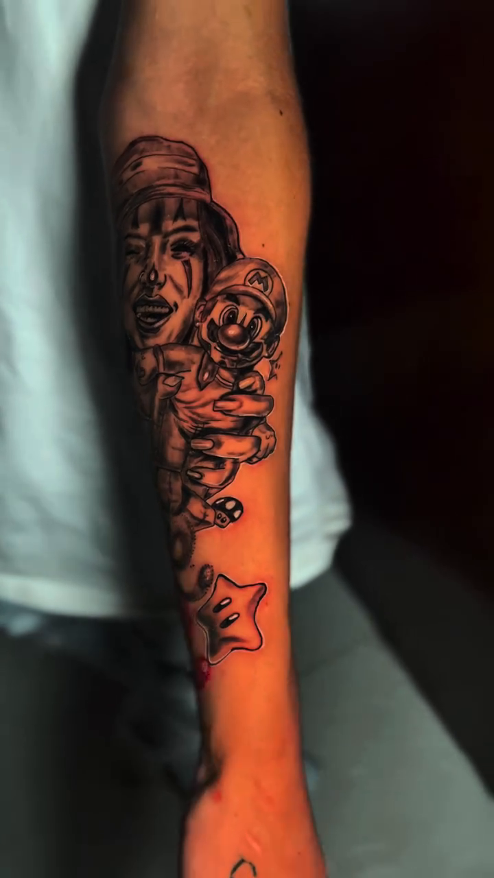 Tattoo by @m_kytattoo — black_and_grey, realism