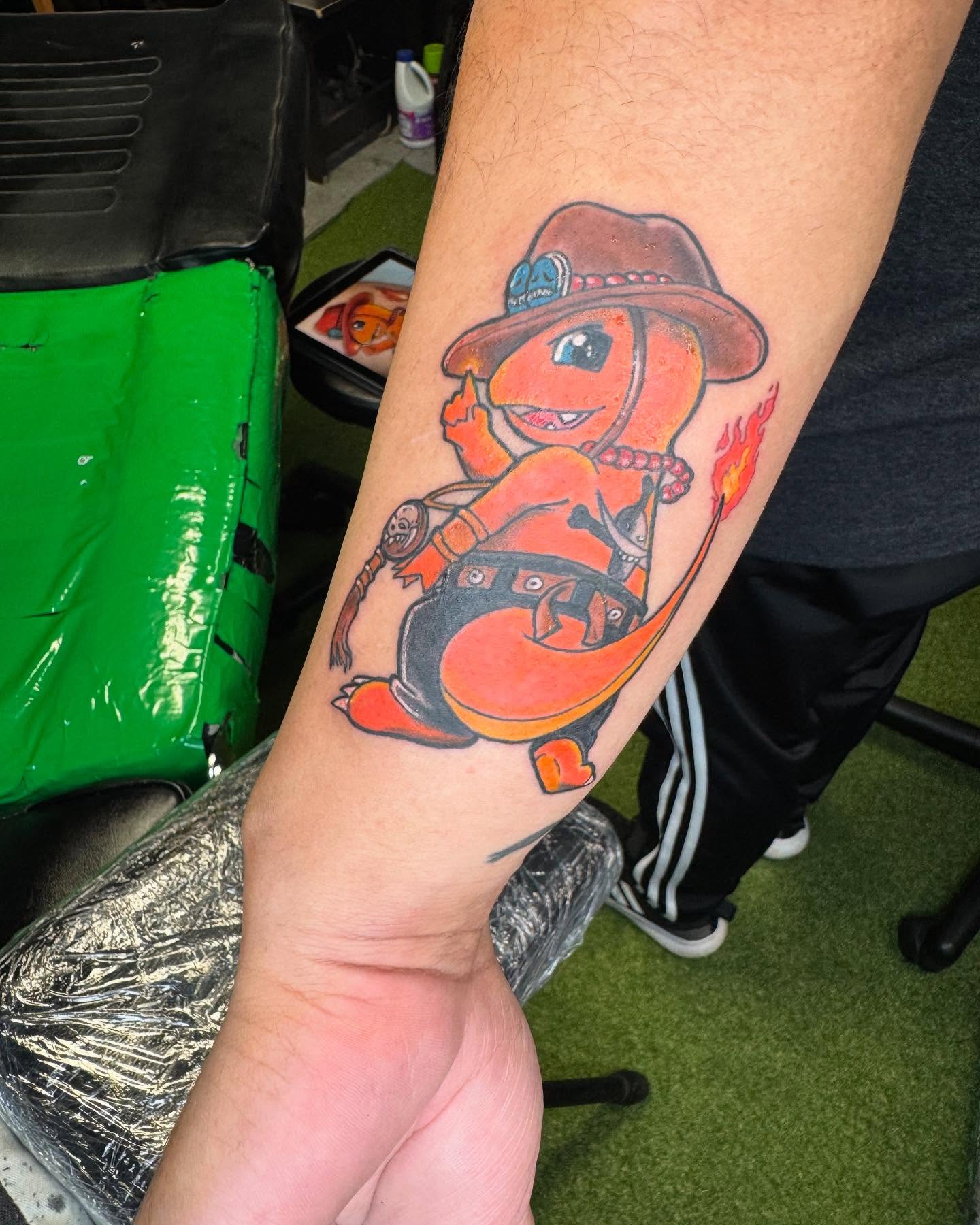 Tattoo by @tattooedbybacon — illustrative