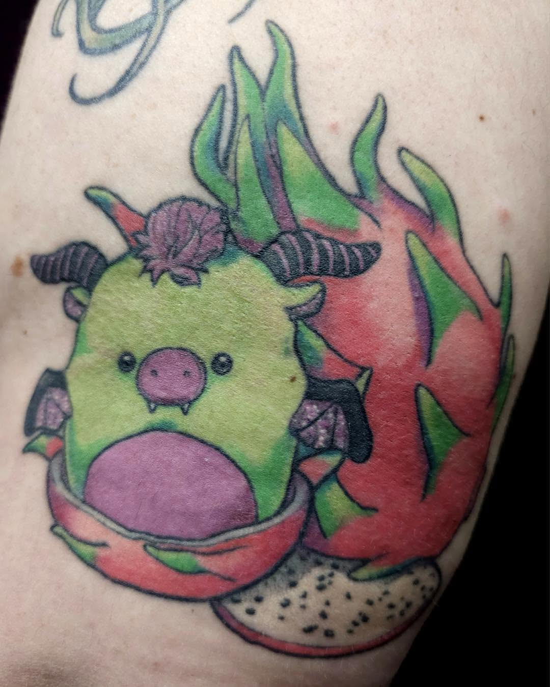 Tattoo by @tatoutofhell โ dotwork, surrealism