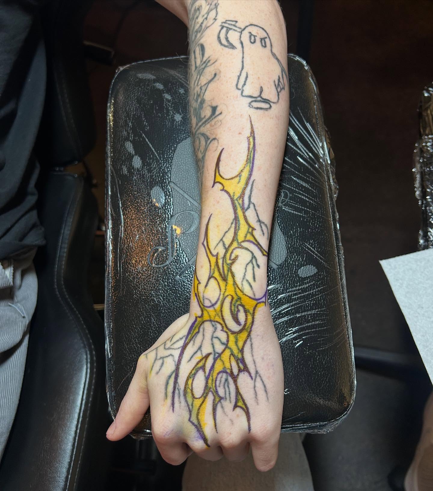 Tattoo by @xx_kipling_xx — neo_traditional, dotwork