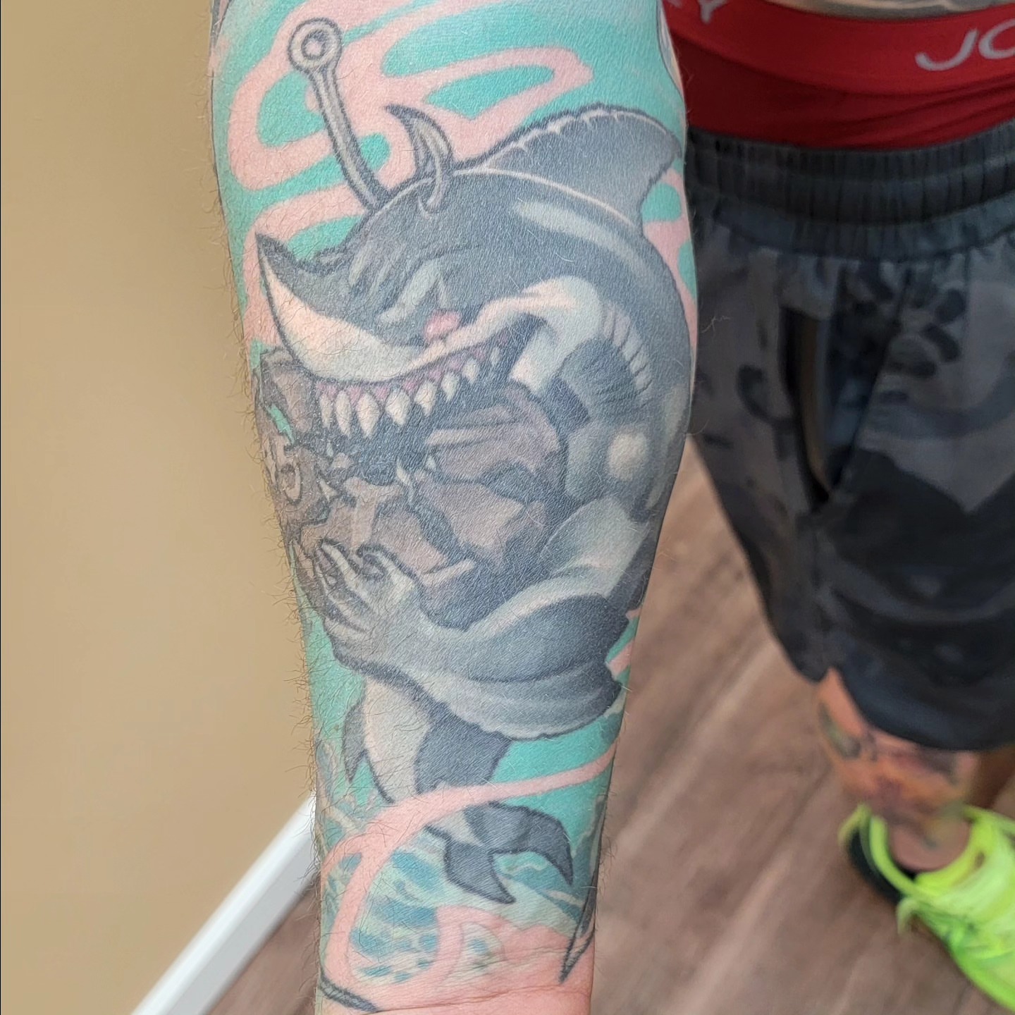 Tattoo by @shaunflinn_tattoos — american_traditional, dotwork
