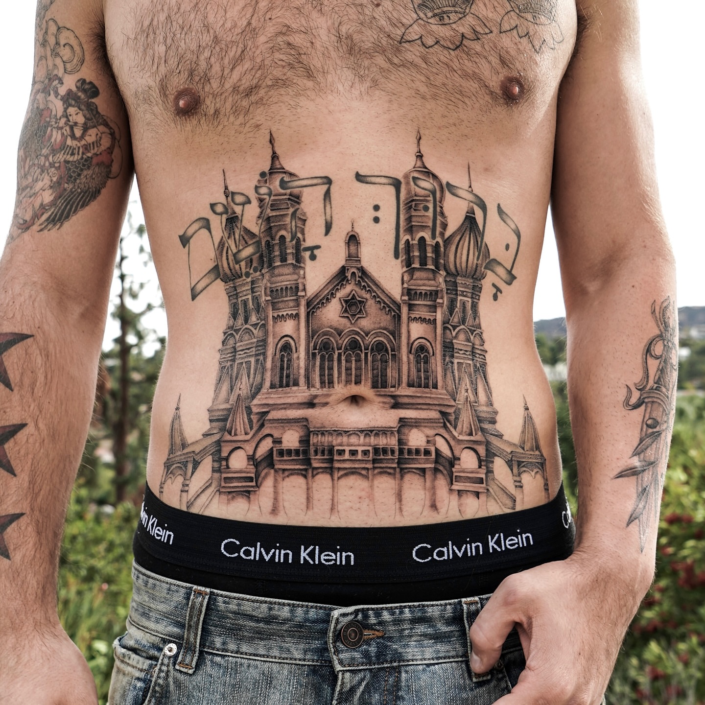 Tattoo by @chriscalibur_ — black_and_grey