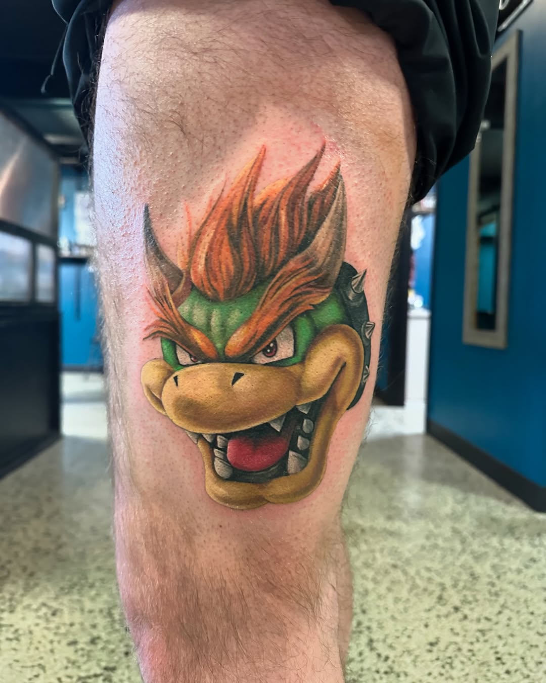 Tattoo by @vancummingstattoo — new_school, anime