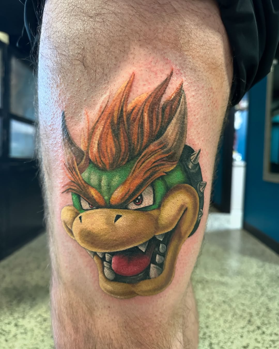 Tattoo by @vancummingstattoo — anime, realism