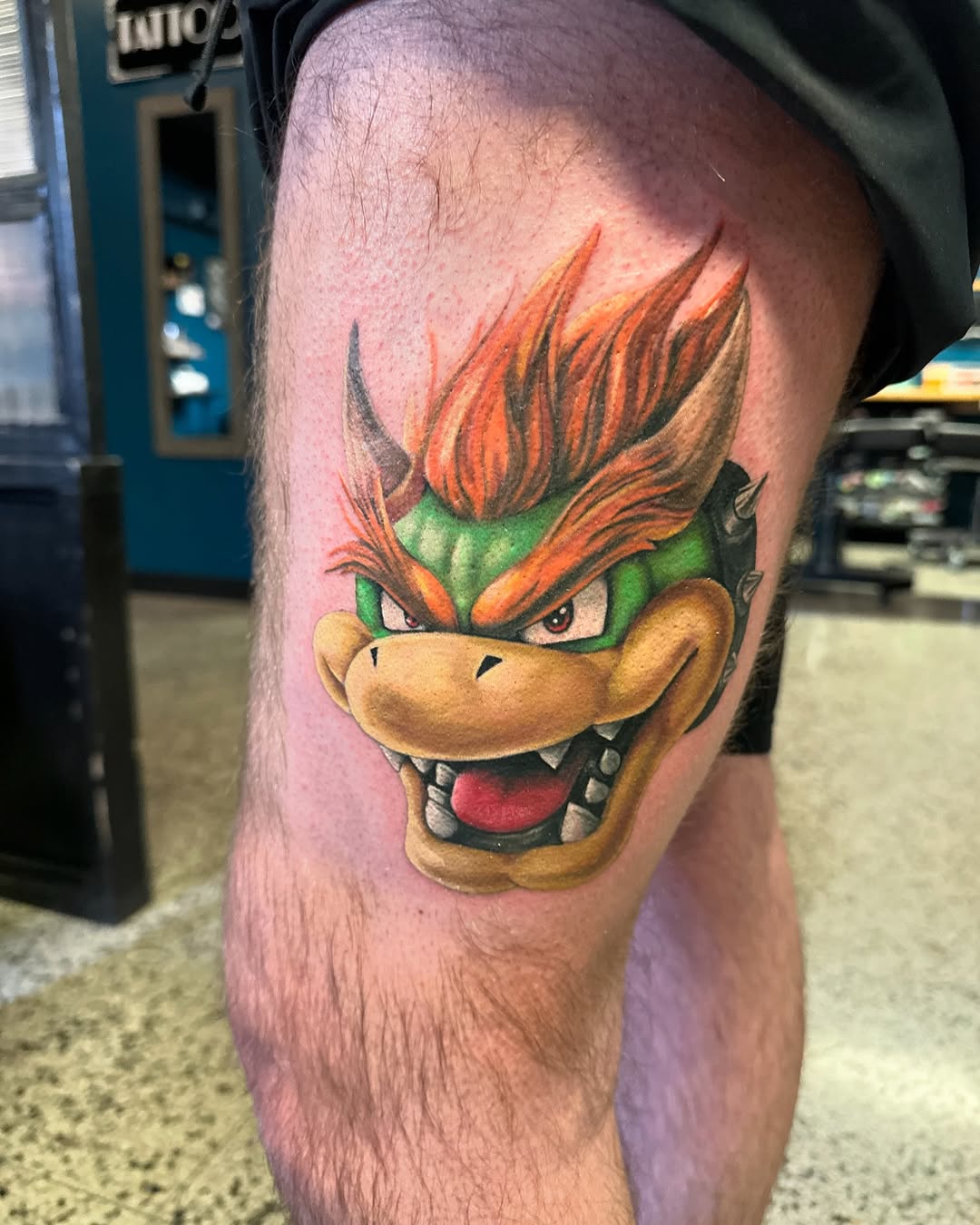 Tattoo by @vancummingstattoo — anime, realism