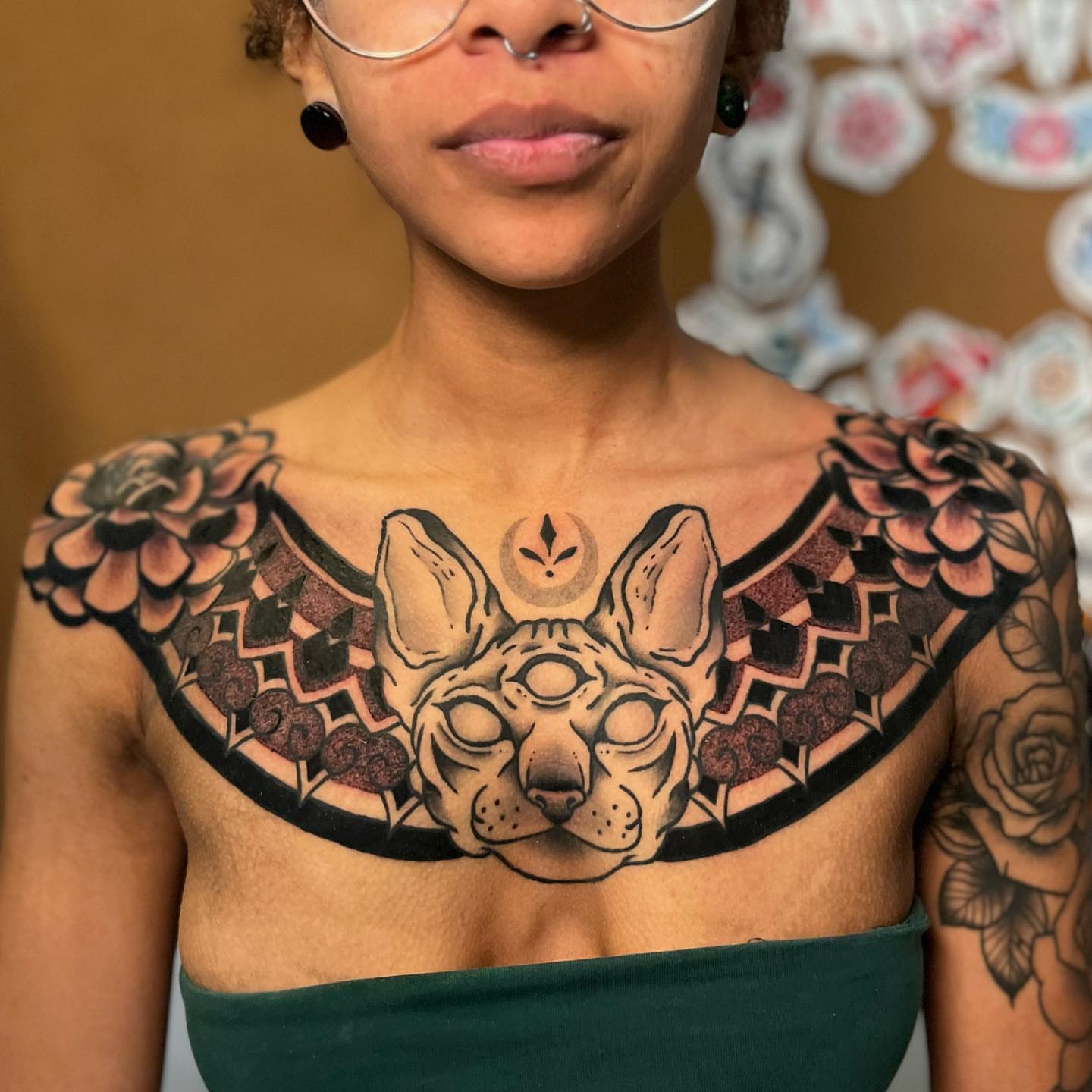 Tattoo by @soft_hand_jan — geometric, black_and_grey