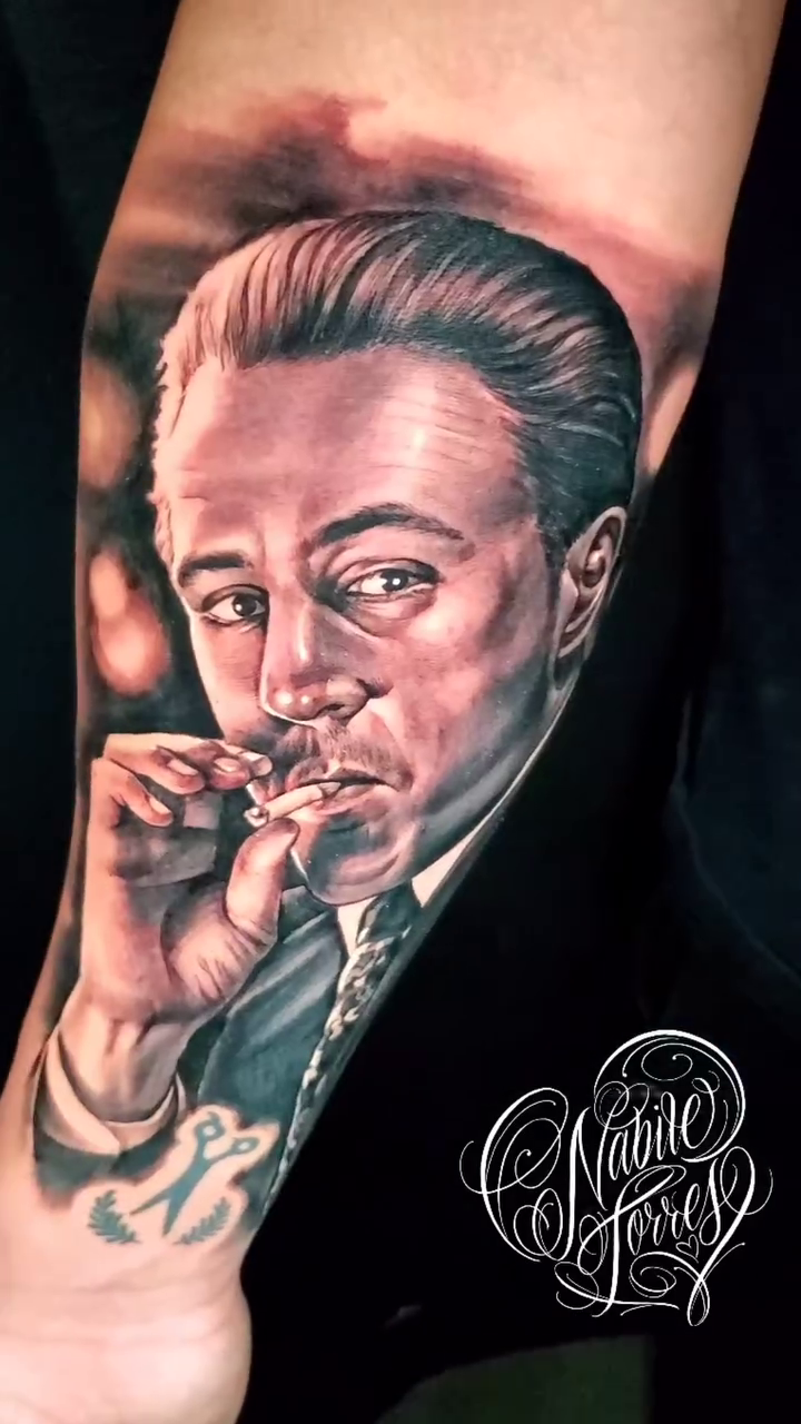 Tattoo by @nabiletorrestattoo — realism, black_and_grey