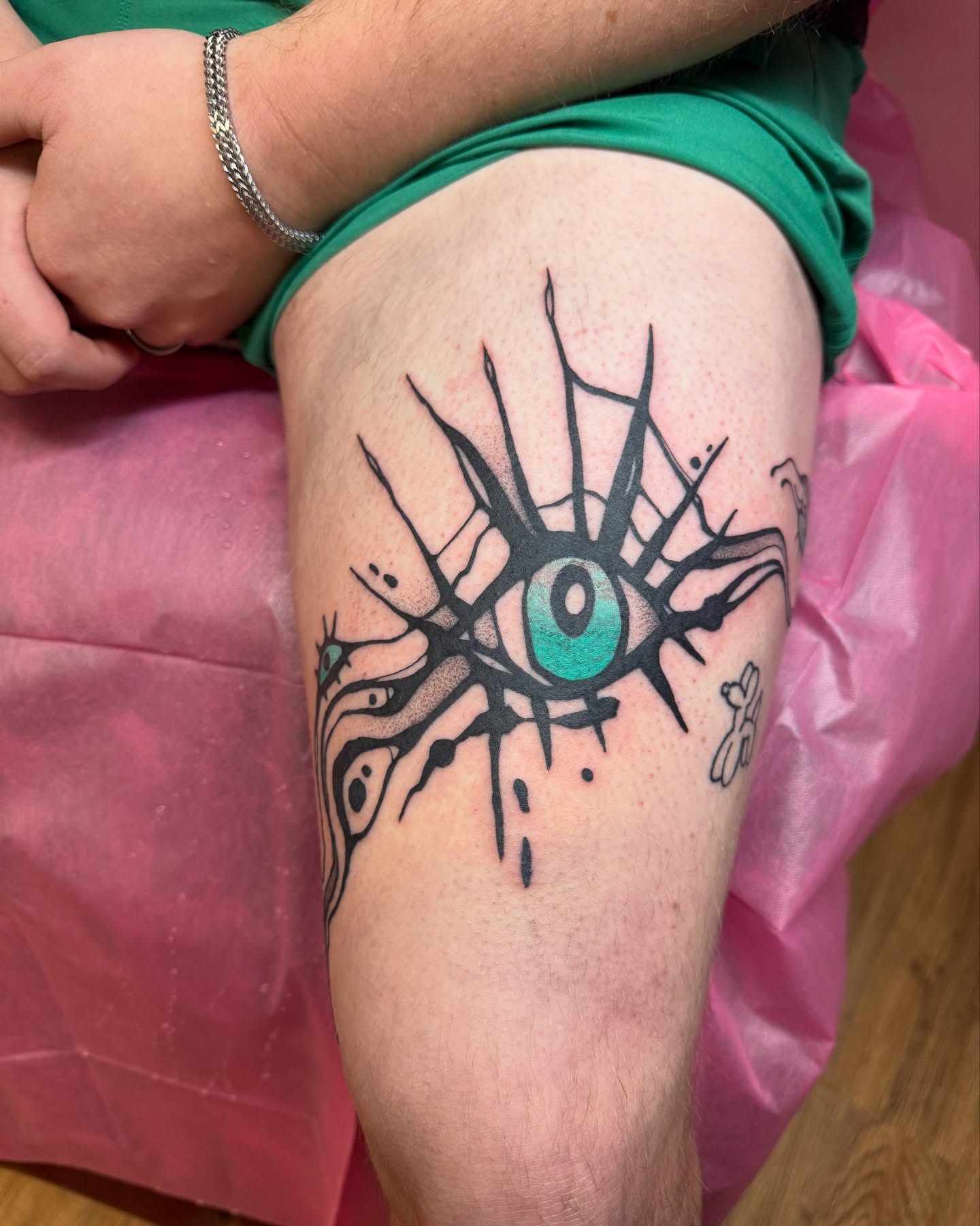 Tattoo by @connellytaittattoo — dotwork, geometric