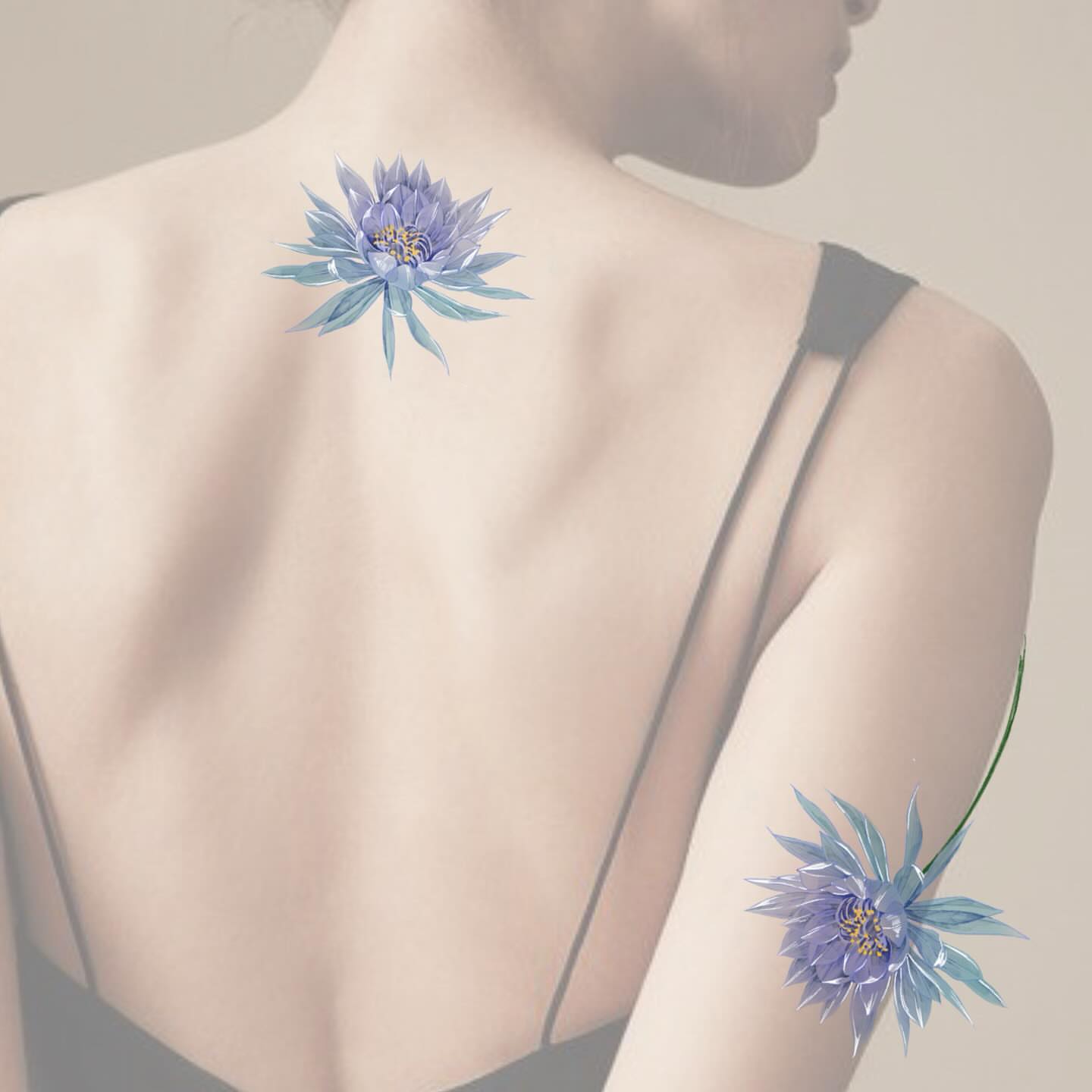 Tattoo by @honi_tattoo — watercolor