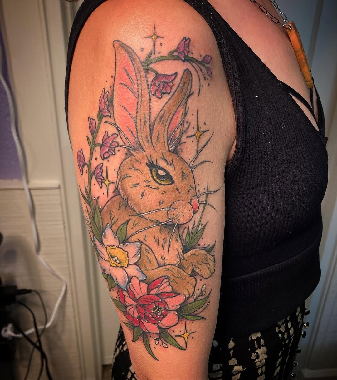 Tattoo by @nocturnalflare โ neo_traditional, illustrative