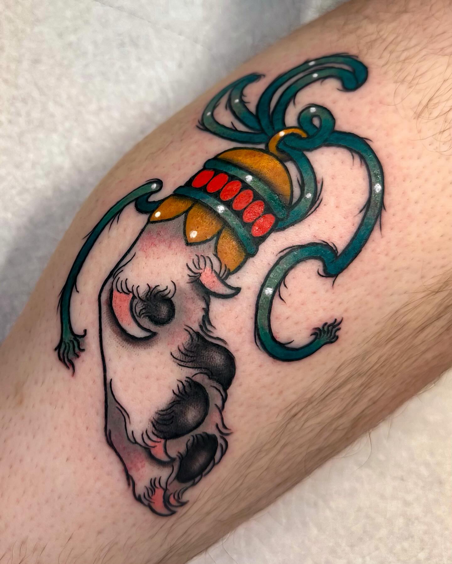 Tattoo by @copperbunnyink — american_traditional