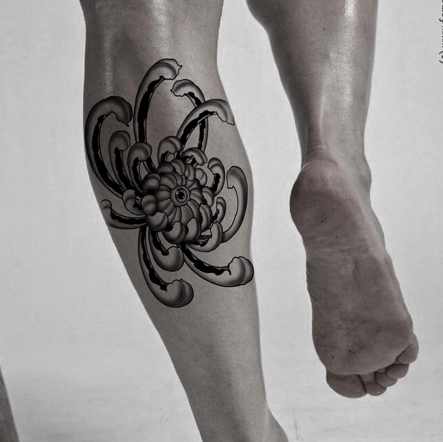 Tattoo by @beingtattoos — black_and_grey