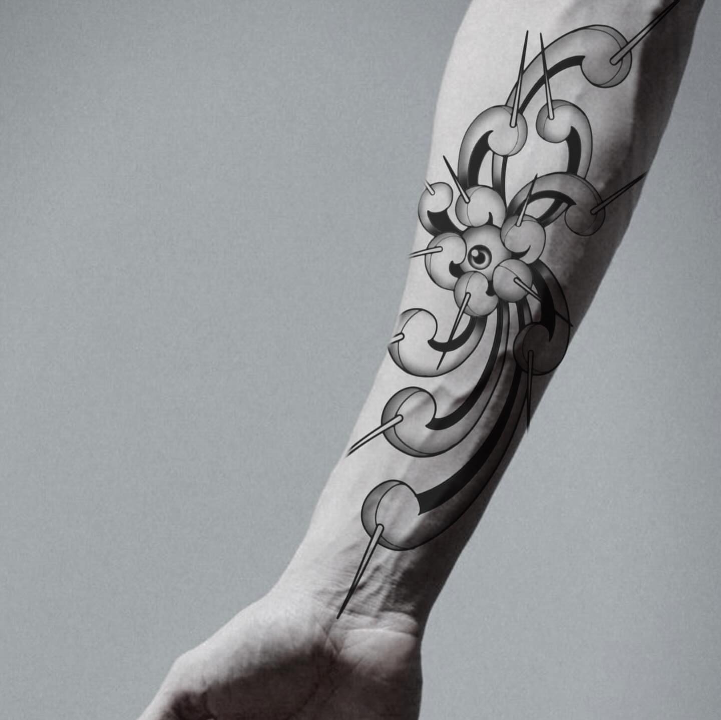 Tattoo by @beingtattoos — black_and_grey
