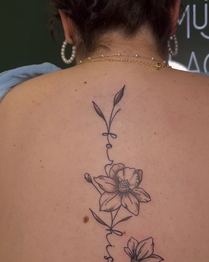 Tattoo by @tattoosbyrach β fine_line, black_and_grey