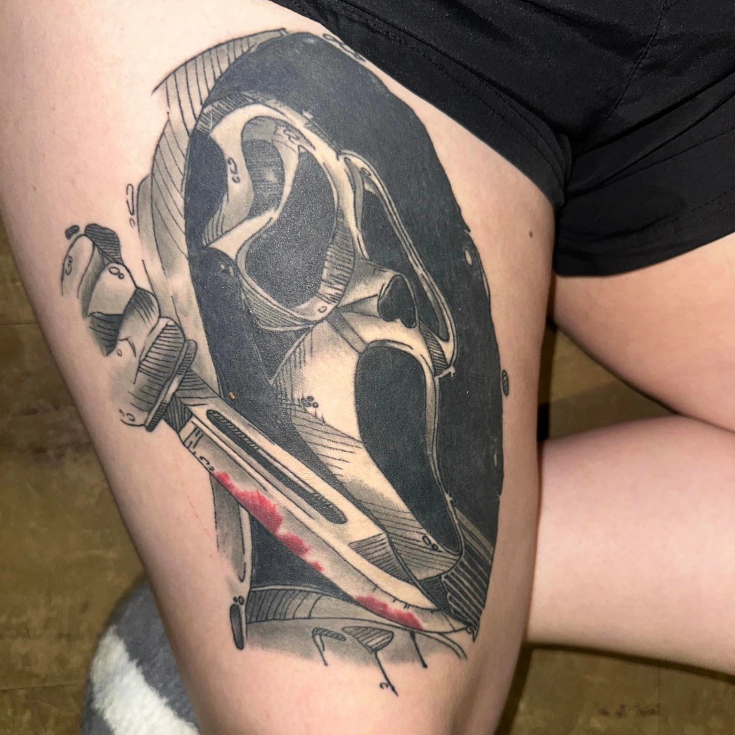 Tattoo by @erics.tattoos — black_and_grey, realism