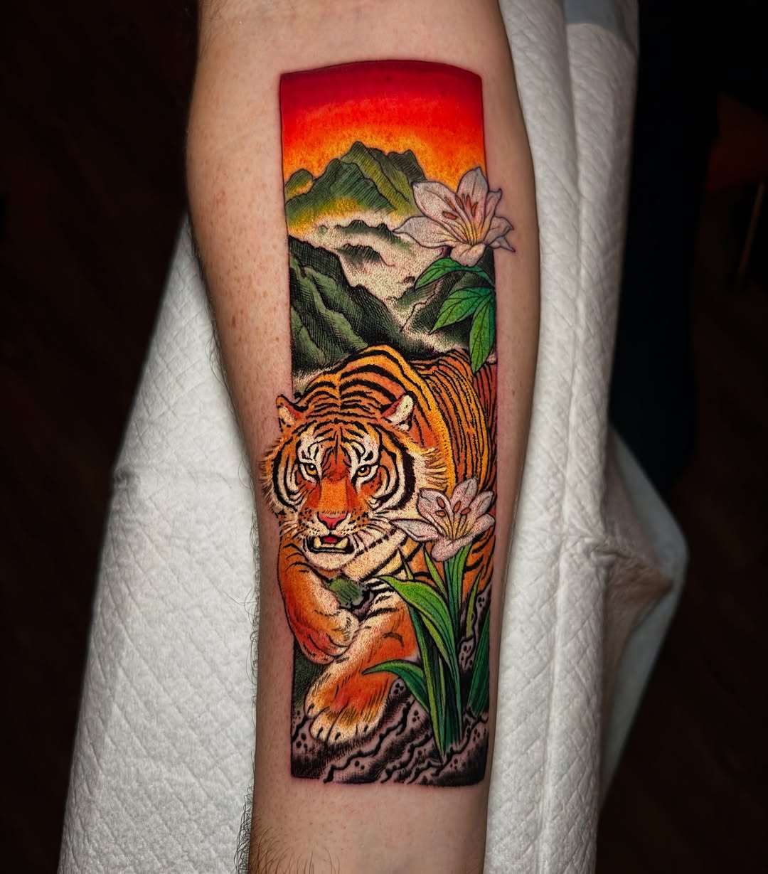 Tattoo by @jonmesatattoos โ japanese_irezumi, realism