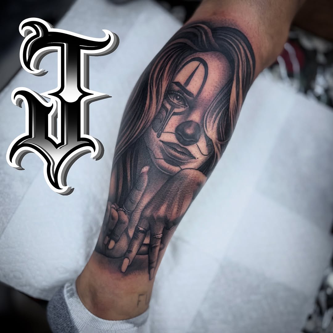Tattoo by @josephtattoos โ chicano, black_and_grey