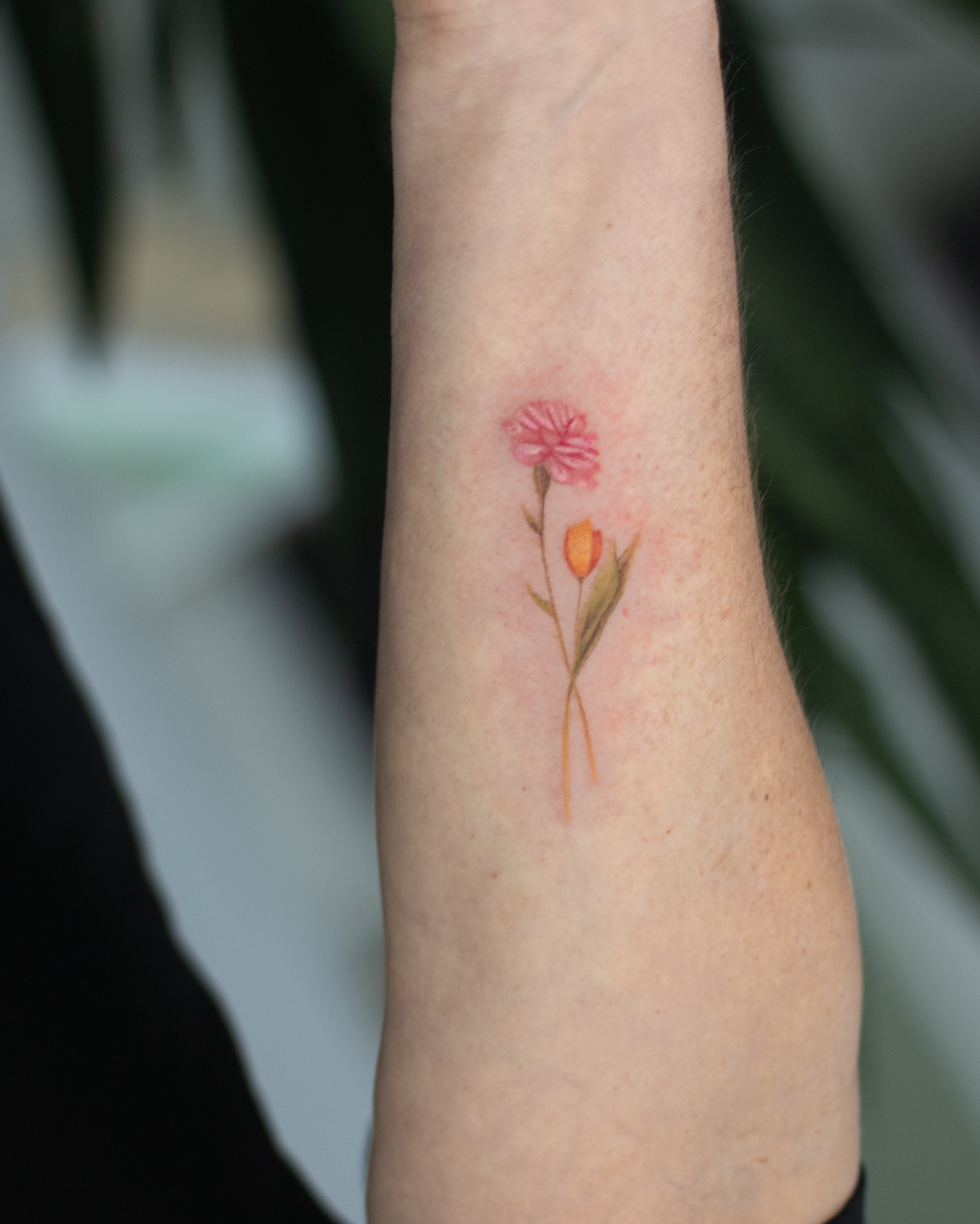 Tattoo by @viento_tattoos โ watercolor