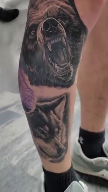 Tattoo by @tattoosbyronny — realism, black_and_grey